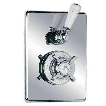 Lefroy Brooks Godolphin Conc Thermo Valve - Chrome