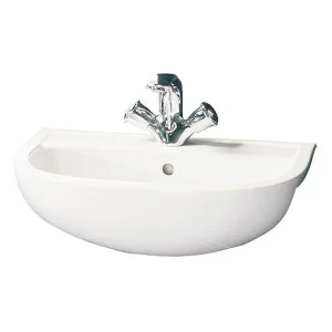 Rak Compact 40cm Semi Recessed Basin 1th Lh
