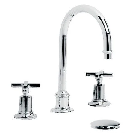 Lefroy Brooks Mackintosh Tubular 3h Basin Mixer & Cuw - Chrome