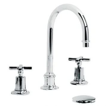 Lefroy Brooks Mackintosh Tubular 3h Basin Mixer & Cuw - Chrome product image - Image 1