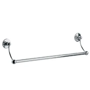 Lefroy Brooks Classic Edwardian 508mm Towel Rail - Antique Gold