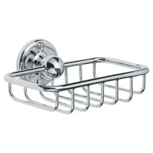 Lefroy Brooks Classic Edwardian Wire Soap Dish - Chrome
