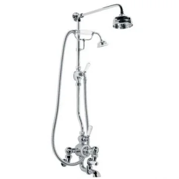 Lefroy Brooks Godolphin D/m Thermo Bsm With Riser, Kit & 5" Rose - Nickel product image - Image 1