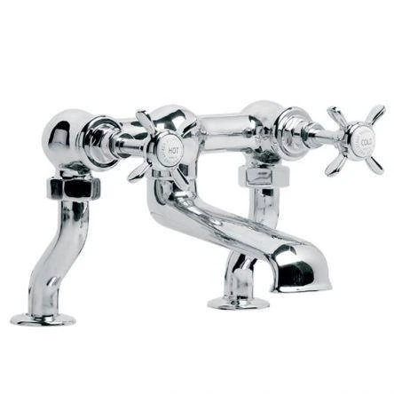 Lefroy Brooks Classic D/m Bath Filler - Chrome