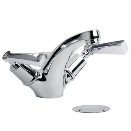 Lefroy Brooks Mackintosh Lever Mono Basin Mixer With Puw - Chrome