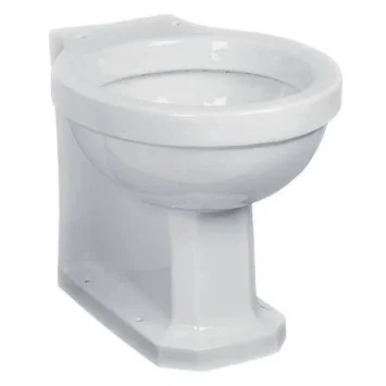Lefroy Brooks Classic Back To Wall Pan - White product image - Image 1