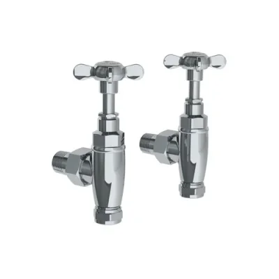 Lefroy Brooks Classic Radiator Stopcocks - Chrome product image - Image 1