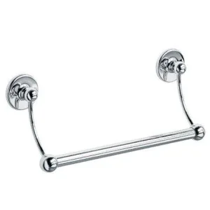 Lefroy Brooks Classic Edwardian 254mm Towel Rail - Chrome