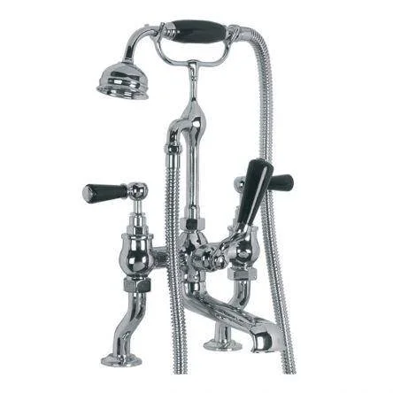 Lefroy Brooks Classic Black Lever D/m Bsm - Chrome