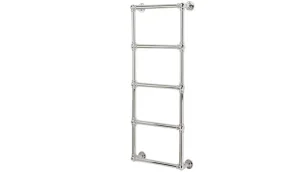Vogue Originals Ballerina WM - BR Towel Radiator Heating Only - Chrome 1575X525