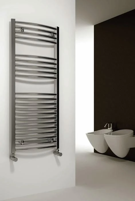 Reina Diva 450 X 1800 Towel Radiator Chrome Flat