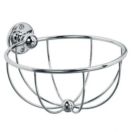 Lefroy Brooks Classic W/m Circular Sponge Basket - Antique Gold