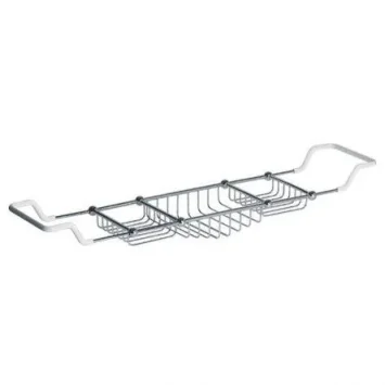 Lefroy Brooks Classic Edwardian Over Bath Rack - Chrome product image - Image 1