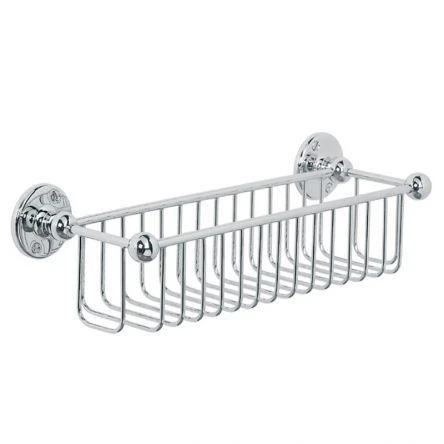 Lefroy Brooks Classic Shower Bottle Rack - Chrome