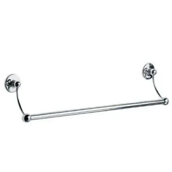 Lefroy Brooks Classic Edwardian 508mm Towel Rail - Nickel product image - Image 1