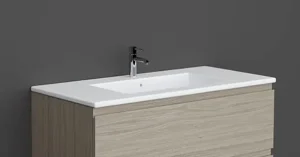 Rak Joy Drop-in Washbasin 101x46cm (1 Tap Hole)