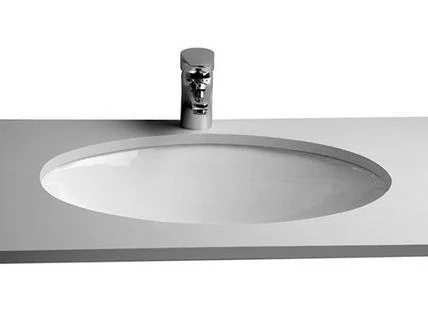 Vitra S20 Undercounter Basin 52cm Oval 0th - White