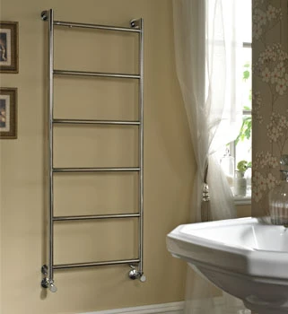 Vogue Vivid Towel Radiator Electric Only - Chrome 1250X500