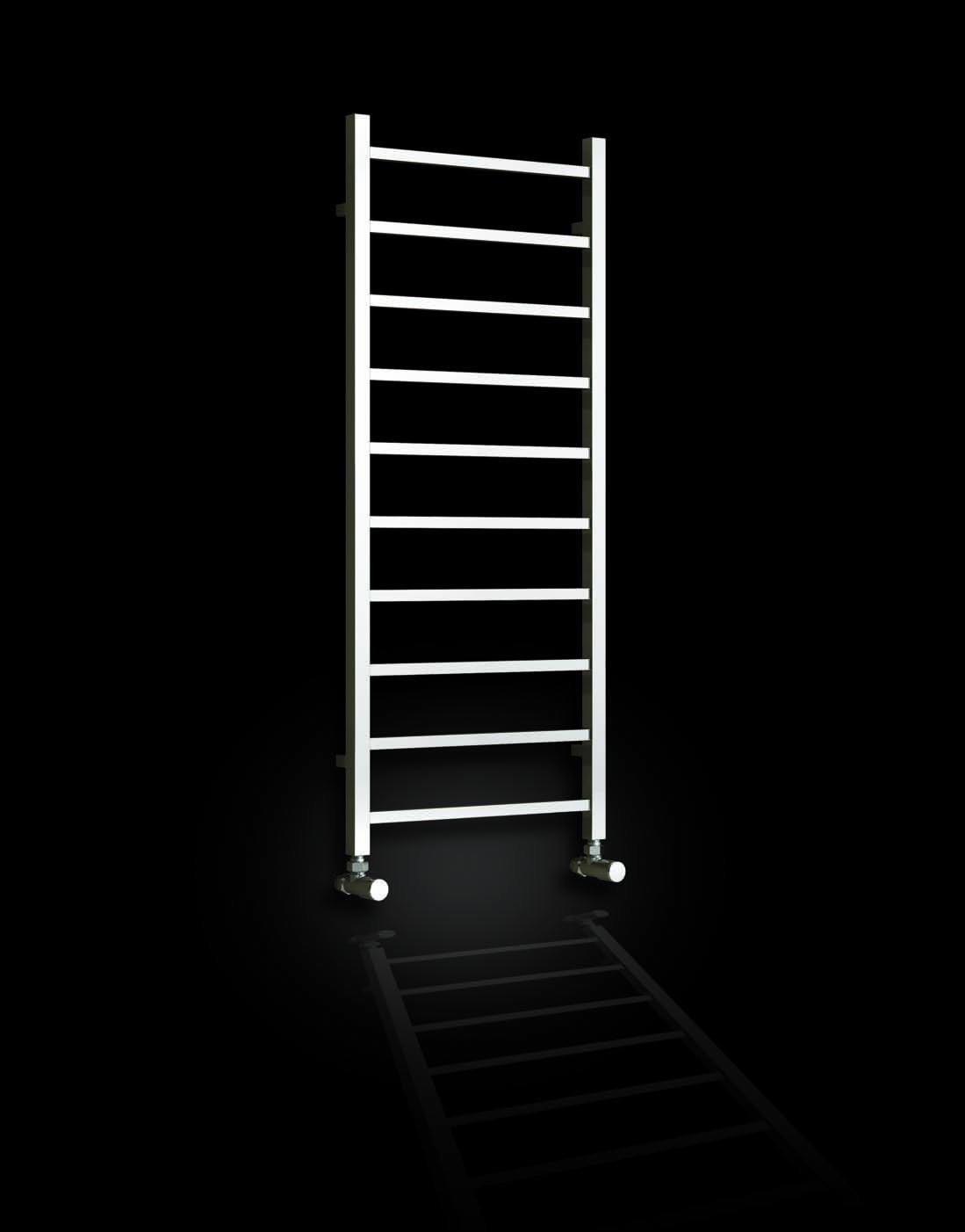 Reina Serena Designer Radiator - 800 X 500 Chrome