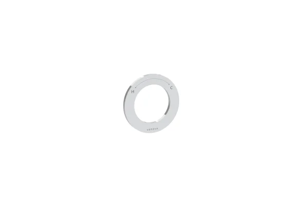 Saneux Cos Ring Valve - Thermostatic Ring & Shroud - Chrome
