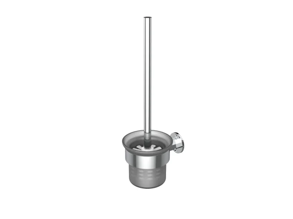 Saneux Cromwell Toilet Brush & Holder - Chrome