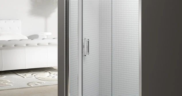 Merlyn 6 Series Sliding Door And Inline Panel - 1200mm Door 1265 X 1340mm
