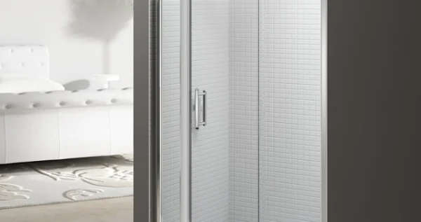 Merlyn 6 Series Sliding Door And Inline Panel - 1200mm Door 1265 X 1340mm