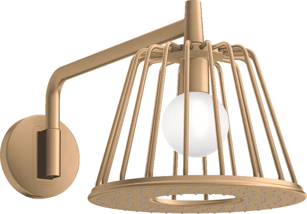 Axor Lampshower/nendo Lampshower 275 1jet With Shower Arm Brushed Bronze