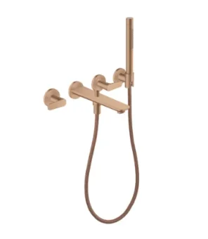 Axor Citterio C Bath Mixers Concealed 504 X 269 X 131mm Rose Gold/gold - Brushed