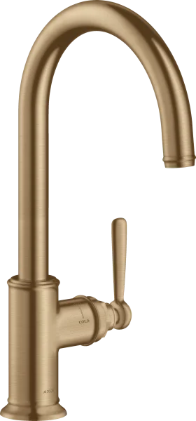 Axor Montreux Single Lever Kitchen Mixer 260 With Swivel Spout Brushed Bronze