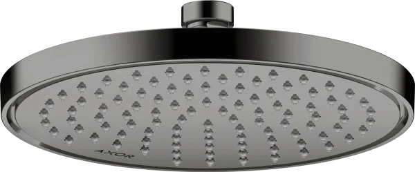 Axor Showersolutions Overhead Shower 220 1jet Ecosmart Polished Black Chrome