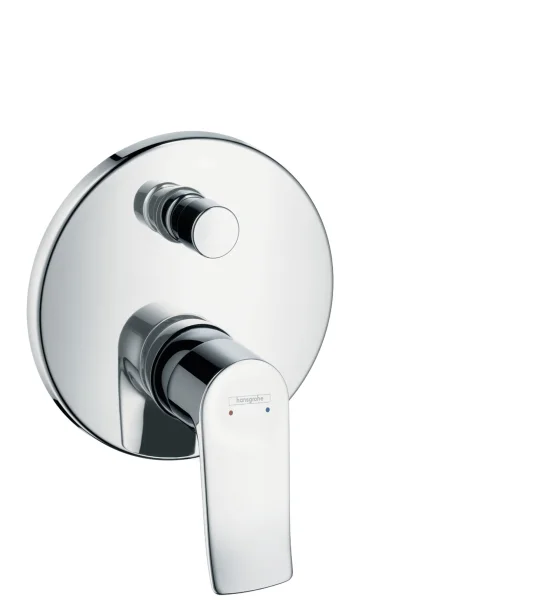 Hansgrohe Metris Single Lever Manual Bath Mixer For Concealed Installation Chrome