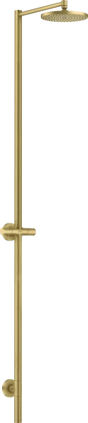 Axor Starck Nature Shower Column Brushed Brass
