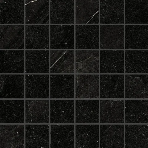 European Tiles Slate Stone DARK MOSAIC 30 X 30 Tile detail view - Image 2