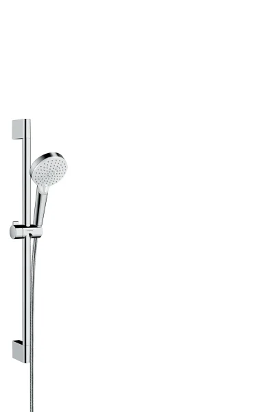 Hansgrohe Crometta Shower Set 100 Vario Ecosmart+ With Shower Rail 65 Cm