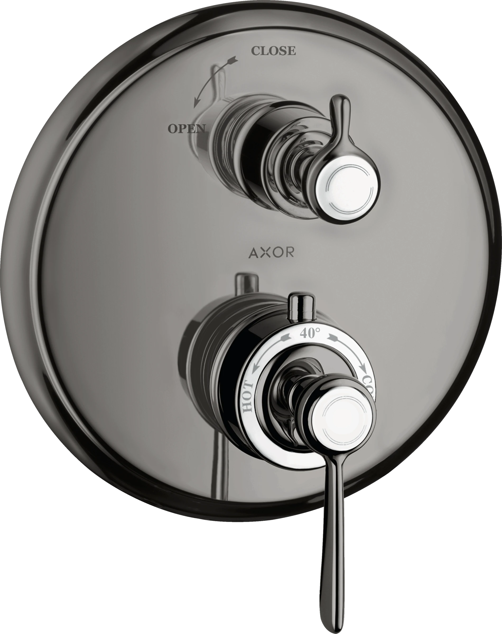 Axor Montreux Thermostatic Mixer For Concealed Installation With Lever Handle And Shut-off Valve