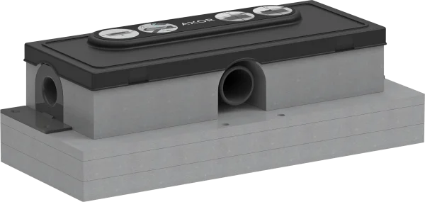 Axor Ubox Universal Base Set For Finish Sets For Flat Installation