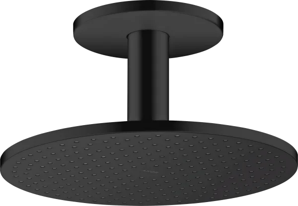 Axor Showersolutions Overhead Shower 300 2jet With Ceiling Connection Matt Black