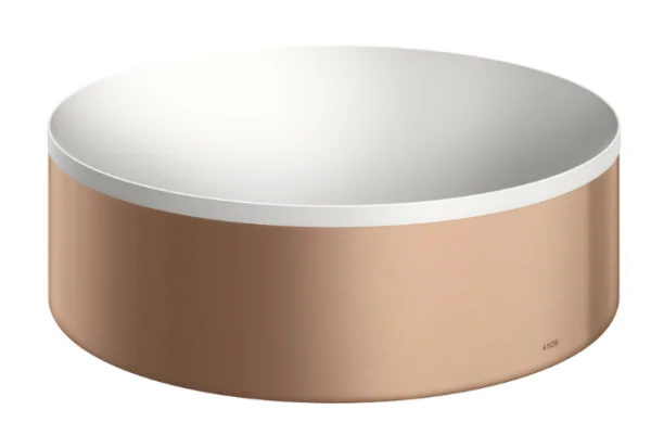 Axor Suite Wash Bowl 300 Without Tap Hole And Overflow Brushed Red Gold