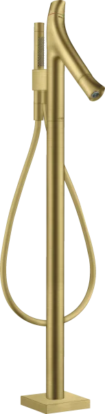 Axor Starck Organic Thermostatic Bath Mixer Floor-standing Brushed Brass