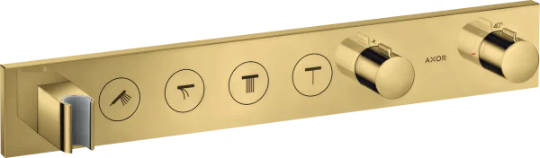 Axor Showersolutions Thermostatic Module Select 600/90 For Concealed Installation For 4 Outlets