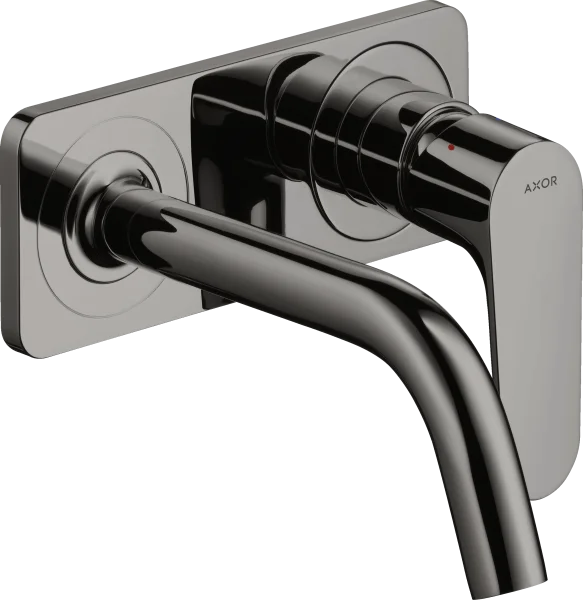Axor Citterio M Single Lever Basin Mixer For Concealed Installation Wall-mounted With Spout 167 Mm And Plate