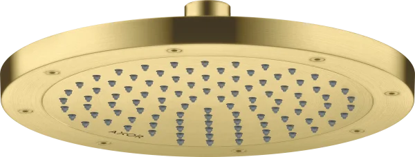 Axor Showersolutions Overhead Shower 245 1jet Ecosmart+ Brushed Brass
