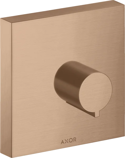 Axor Showersolutions Shut-off Valve Square 120 Mm X 120 Mm For Concealed Installation