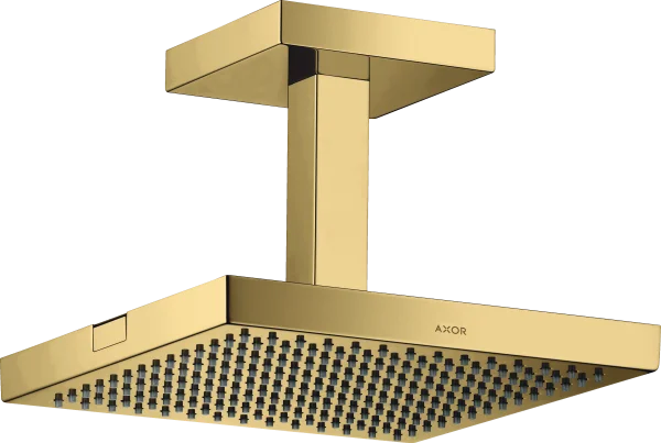 Axor Showersolutions Overhead Shower 240/240 1jet With Ceiling Connection Gold Polished