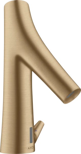 Axor Starck Organic Electronic Basin Mixer With Temperature Control, With 230 V Mains Connection Brushed Bronze