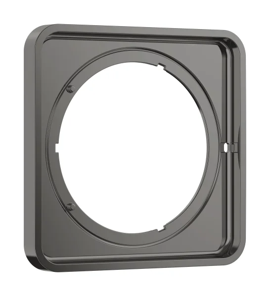 Axor Showerselect Id Extension Element Softsquare 5 Mm Polished Black Chrome