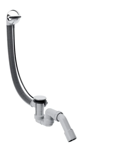 Hansgrohe Flexaplus Complete Set Waste And Overflow Set For Standard Bathtubs Chrome