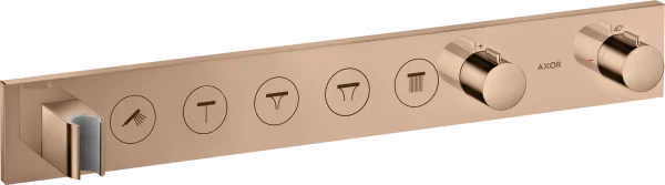 Axor Showersolutions Thermostatic Module Select 670/90 For Concealed Installation For 5 Outlets