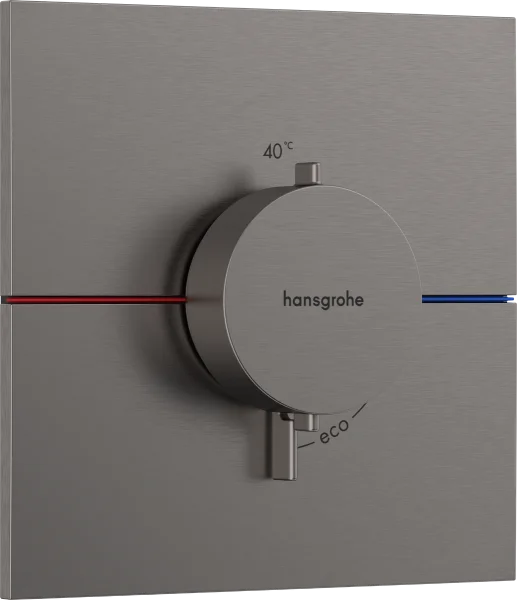Hansgrohe Showerselect Comfort E Thermostat For Concealed Installation Brushed Black Chrome
